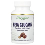 Paradise Herbs - Beta Glucans Agaricus Mushroom - 60 Vegetarian Capsules