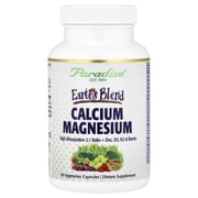 Paradise Herbs Earths Blend, Calcium Magnesium, 90 Vegetarian Capsules