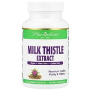 Paradise Herbs Milk Thistle Extract, 120 Vegetarian Capsules 250 mg per Capsule