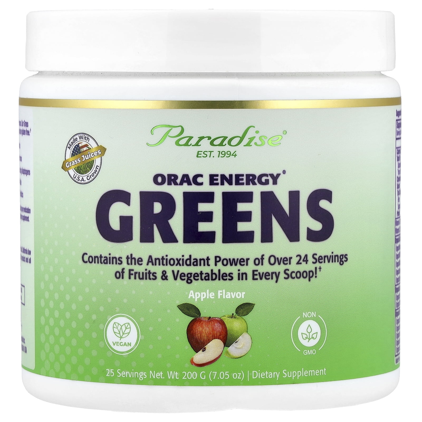 新品未開封//Paradise ORAC Energy Greens 2個 Paradise Herbs Orac