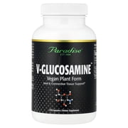 Paradise Herbs V-Glucosamine, Plant Based, 120 Vegetarian Capsules 750 mg per Capsule