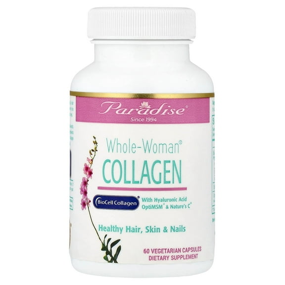 Paradise Herbs Whole-Woman Collagen, 60 Vegetarian Capsules
