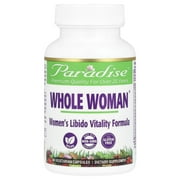 Paradise Herbs Whole Woman , Womens Libido Vitality Formula, 60 Vegetarian Capsules