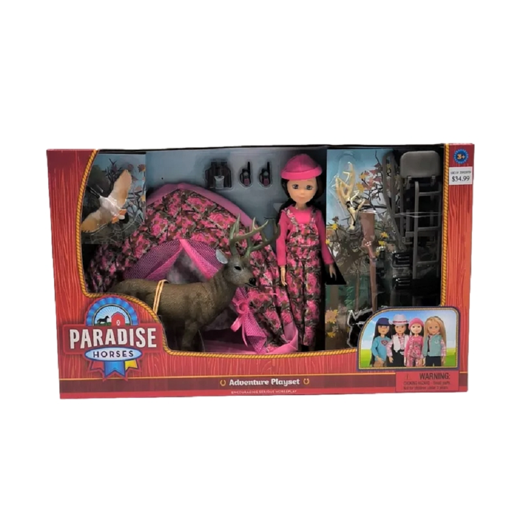 Paradise Horses 18 in. Horse & Doll Playset at Tractor Supply Co.