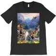 thumbnail image 1 of Paradise In The Sunset Funny Holiday Scoop Graphic T-Shirt G9856, Up to 5XL, 1 of 2