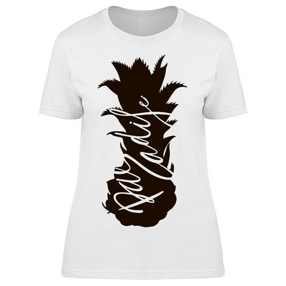 Paradise Lettering Pineapple Tee Women's -Image by Shutterstock