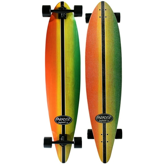 Paradise Longboard Rasta Stain 10" x 46"