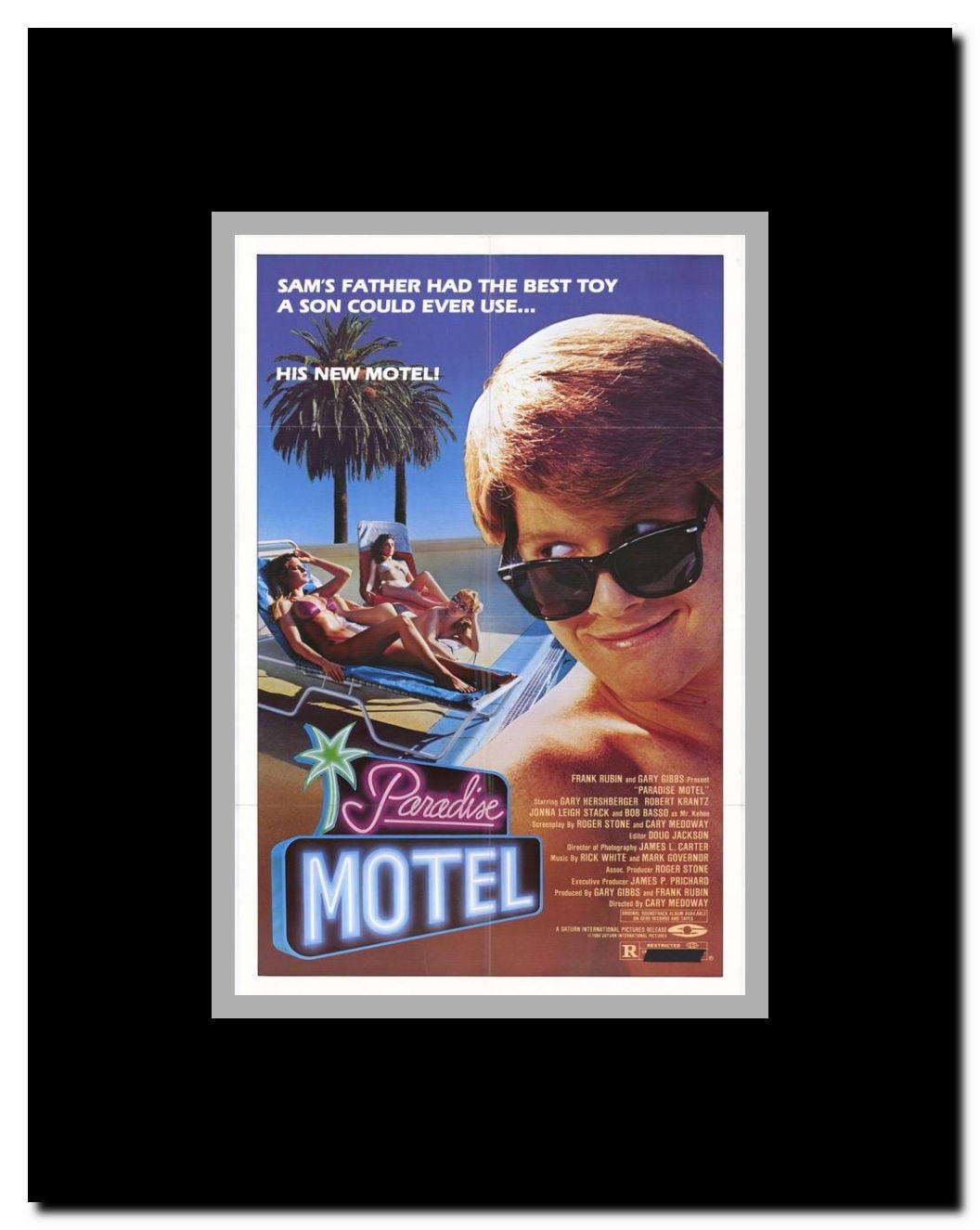 Paradise Motel Framed Movie Poster
