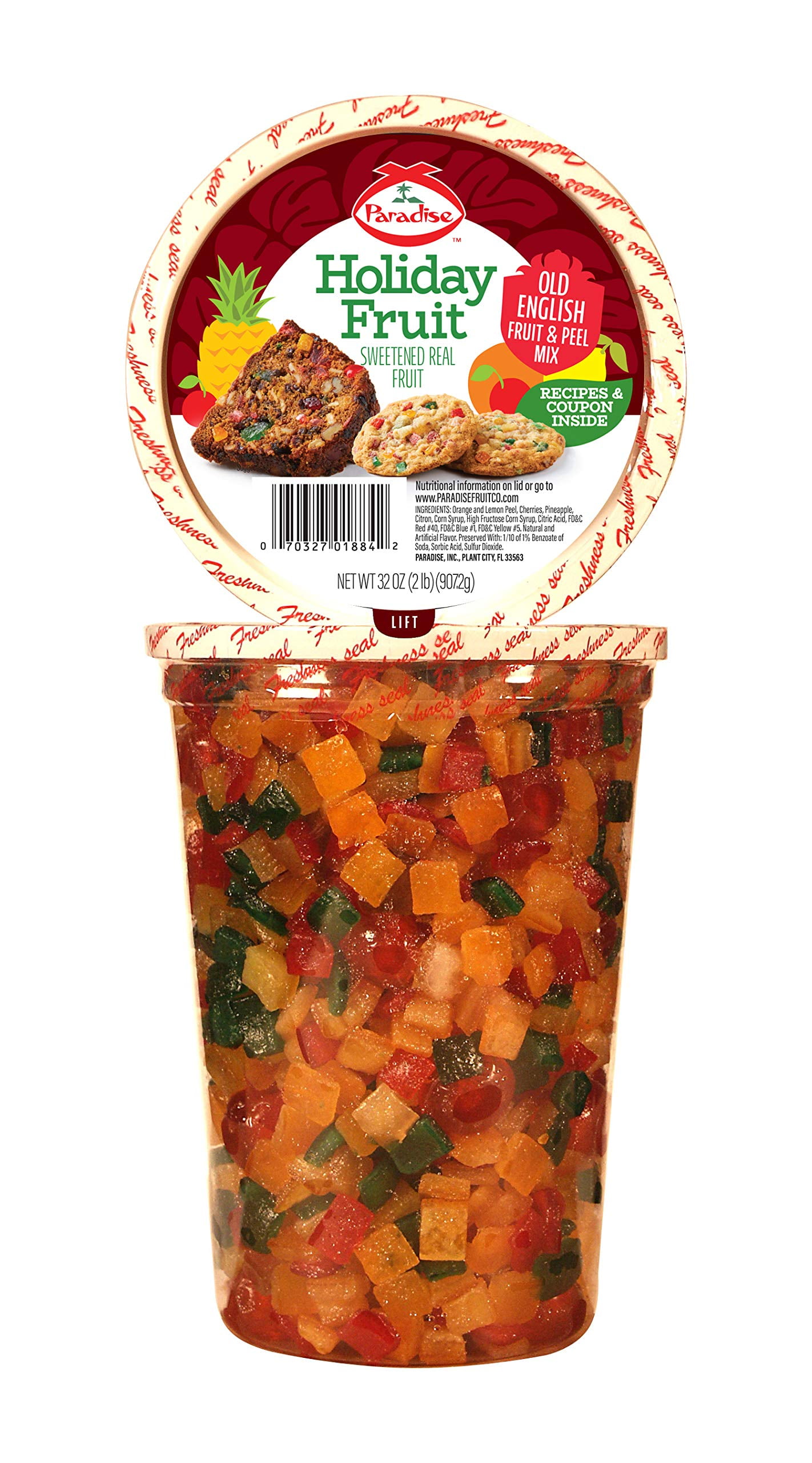 Paradise Old English Fruit DNF2 and Peel Mix, 32 Oz