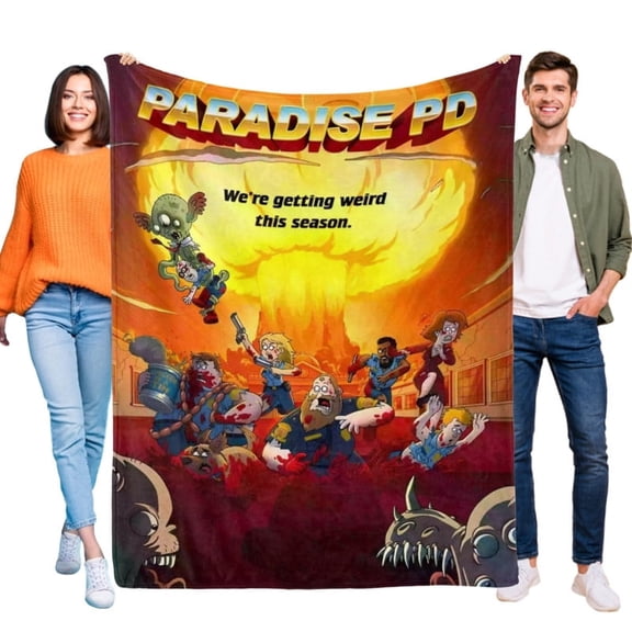 Paradise PD Cartoon Blanket Soft Throw Blanket Micro Fleece Fuzzy Blankets Thin Bed Couch Decor Adult Nap Bedroom Car All Season Birthday Gifts 30"X40"
