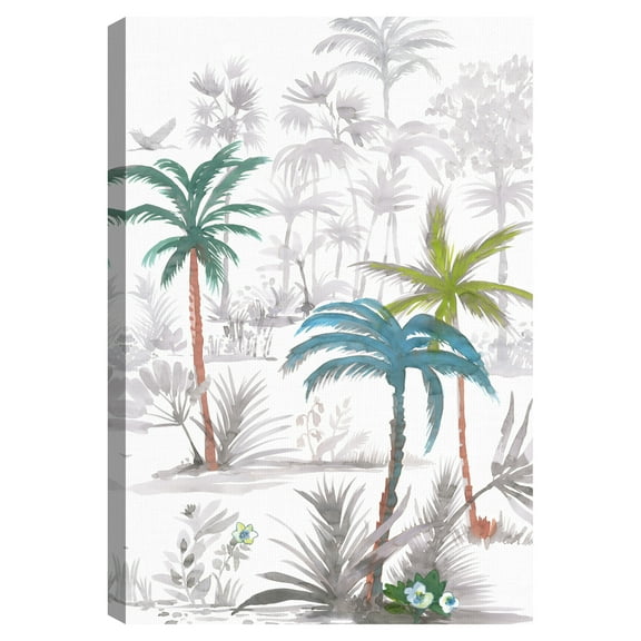 Paradise Parade by Sandra Jacobs Canvas Art Print