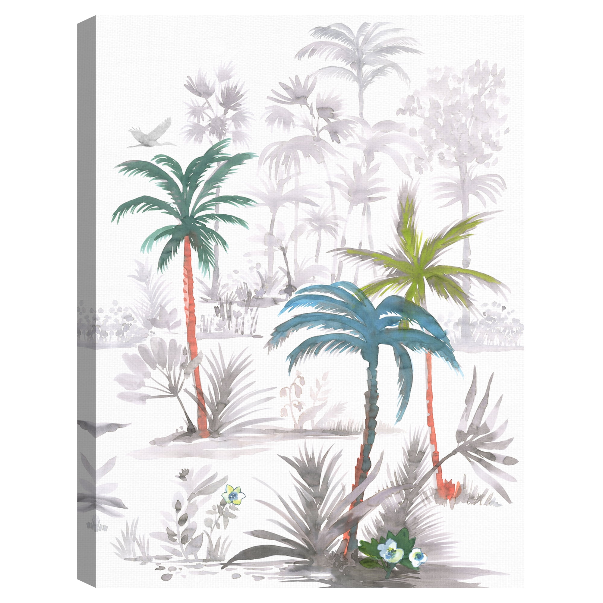 Paradise Parade by Sandra Jacobs Canvas Art Print