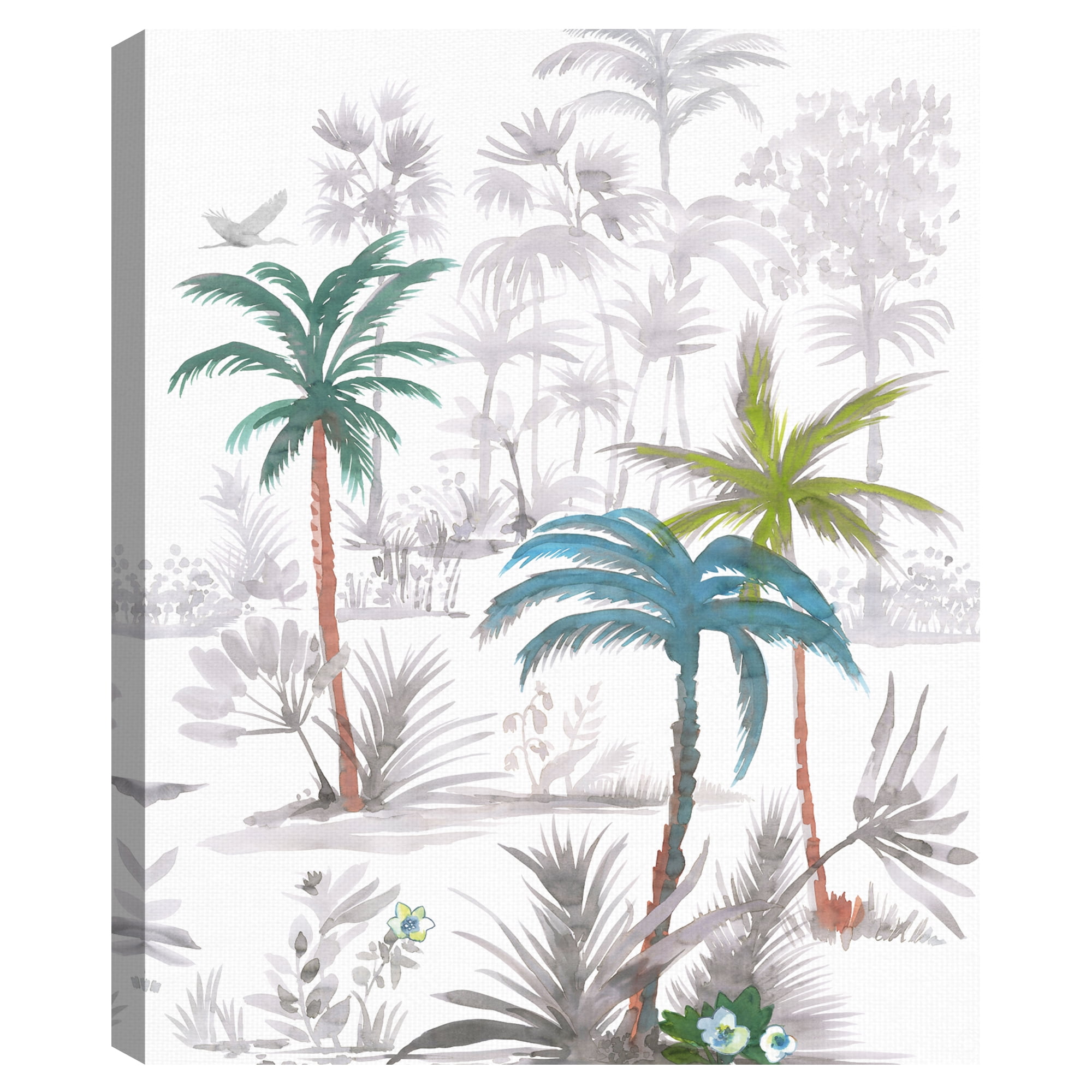 Paradise Parade by Sandra Jacobs Canvas Art Print