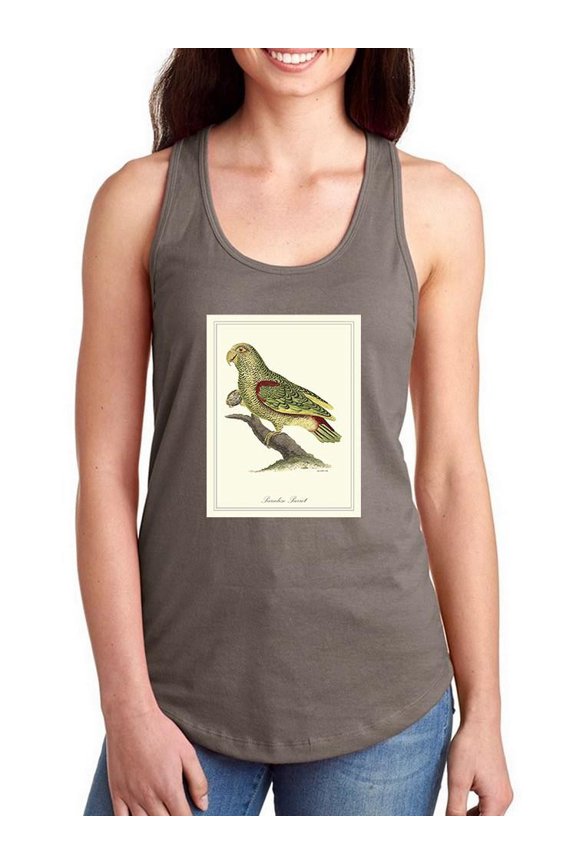 Paradise Parrot Racerback Tank Women -Sydenham Edwards Designs, Female Small