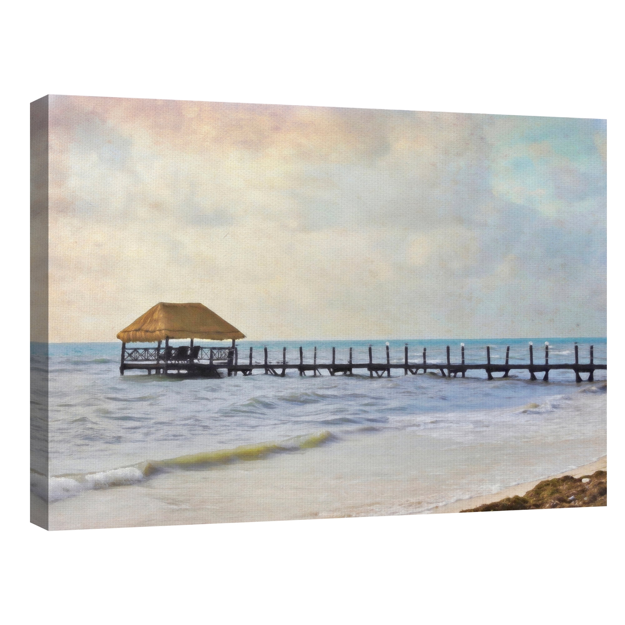 Paradise Pier by Graffi-tee Studio Canvas Art