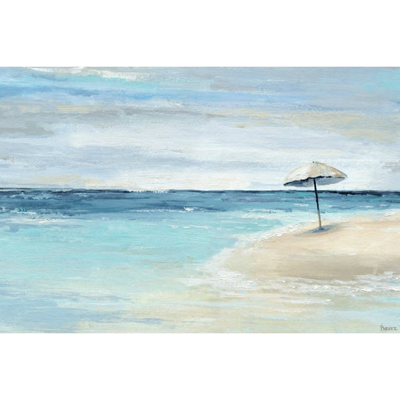 "Paradise Shore" Painting Print on Wrapped Canvas