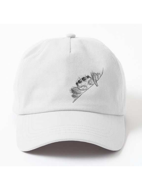 Paradise Spider Peek Boo Baseball Cap, Spider Graphic Hat Design