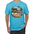 thumbnail image 1 of Paradise Surf Shack Marlin Pop Culture Men's Graphic T-Shirt, Light Turquoise, 3XL, 1 of 3