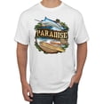 thumbnail image 1 of Paradise Surf Shack Marlin Pop Culture Men's Graphic T-Shirt, White, 2XL, 1 of 3