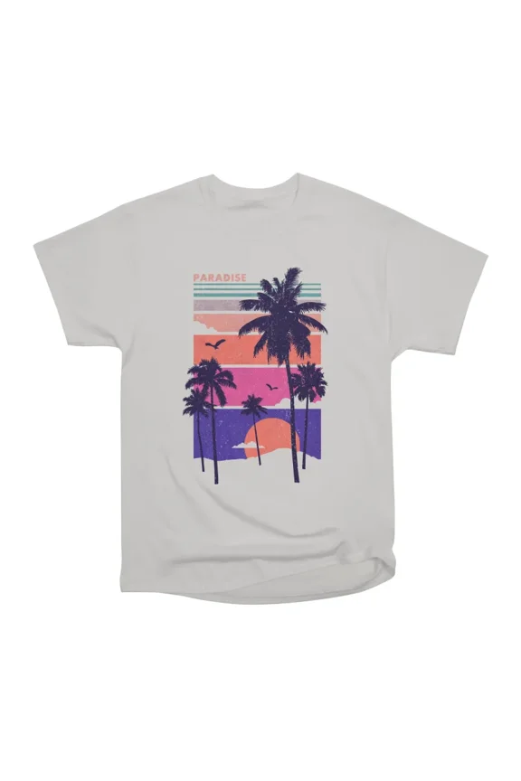Paradise T-Shirt Tee Gift For Him Merch For Her Apparel For Friend