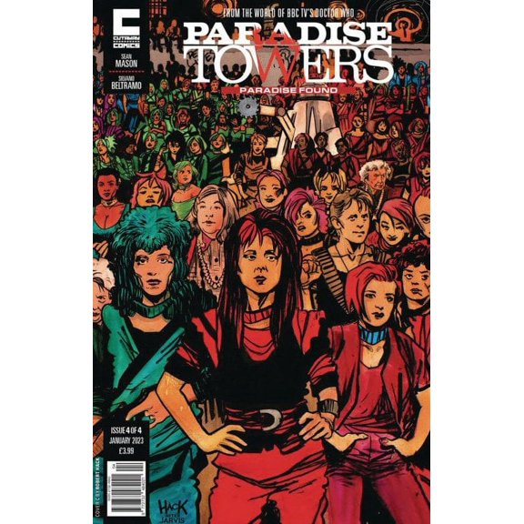 Paradise Towers: Paradise Lost #4C VF ; Cutaway Comic Book