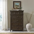 thumbnail image 1 of Paradise Valley 5 Drawer Chest - Saddle Brown, 1 of 12