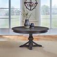 thumbnail image 1 of Paradise Valley Pedestal Table Set in Brown, 1 of 3