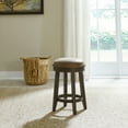 thumbnail image 1 of Paradise Valley Uph Console Stool in Brown, 1 of 5