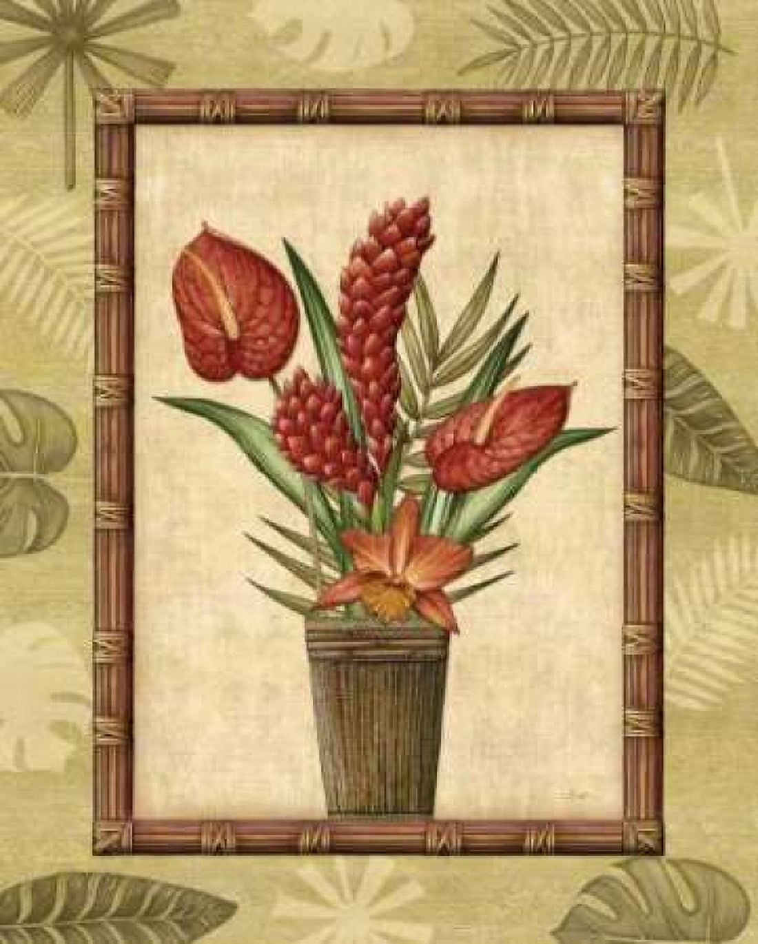 Paradisio Bouquet I Canvas Art - Charlene Audrey (24 x 30)