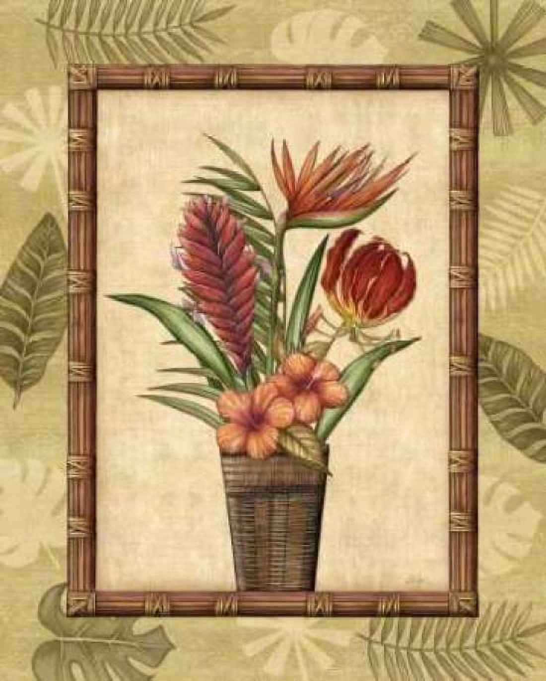 Paradisio Bouquet II Canvas Art - Charlene Audrey (24 x 30)
