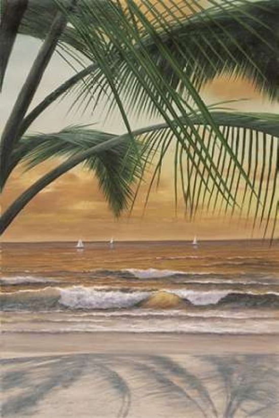 Paradiso Sunset Canvas Art - Diane Romanello (12 x 18)