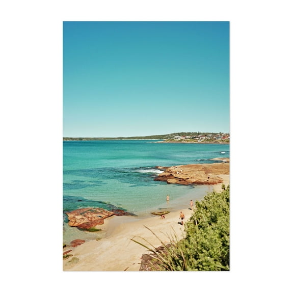 AUSTRALIA01 - Sydney New South Wales Australia Photography Beach Coastal Ocean Landscape Summer Scenic Nature Unframed Wall Art Print 4 x 6 inches
