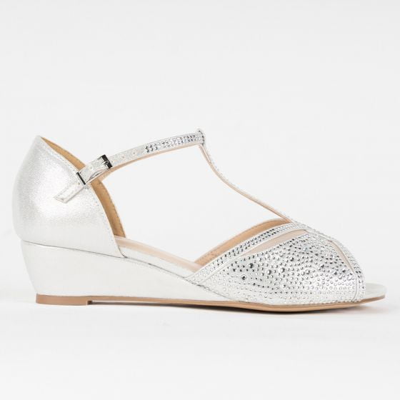 Paradox London Janelle Shoe In Silver