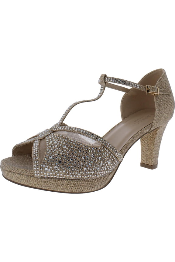 Womens London Nora T-Strap Pumps Mary Jane Heels