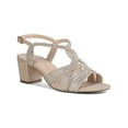 thumbnail image 1 of Paradox London Womens Nadia Embellished Ankle Strap Heels, 1 of 3