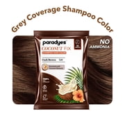 Paradyes Coconut Fix Hair Coloring Shampoo, 3.0 Dark Brown, Pack of 1