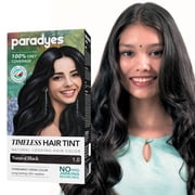 Paradyes Timeless Hair Tint Permanent Creme Hair Color, Natural Black