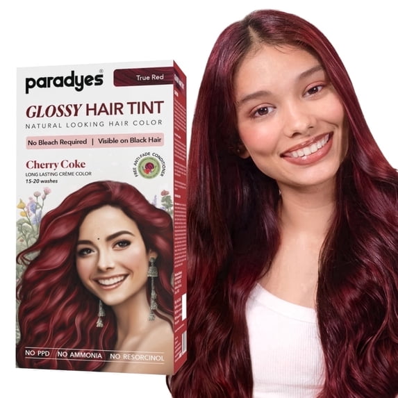 Paradyes No Bleach Cherry Coke Glossy Hair Tint