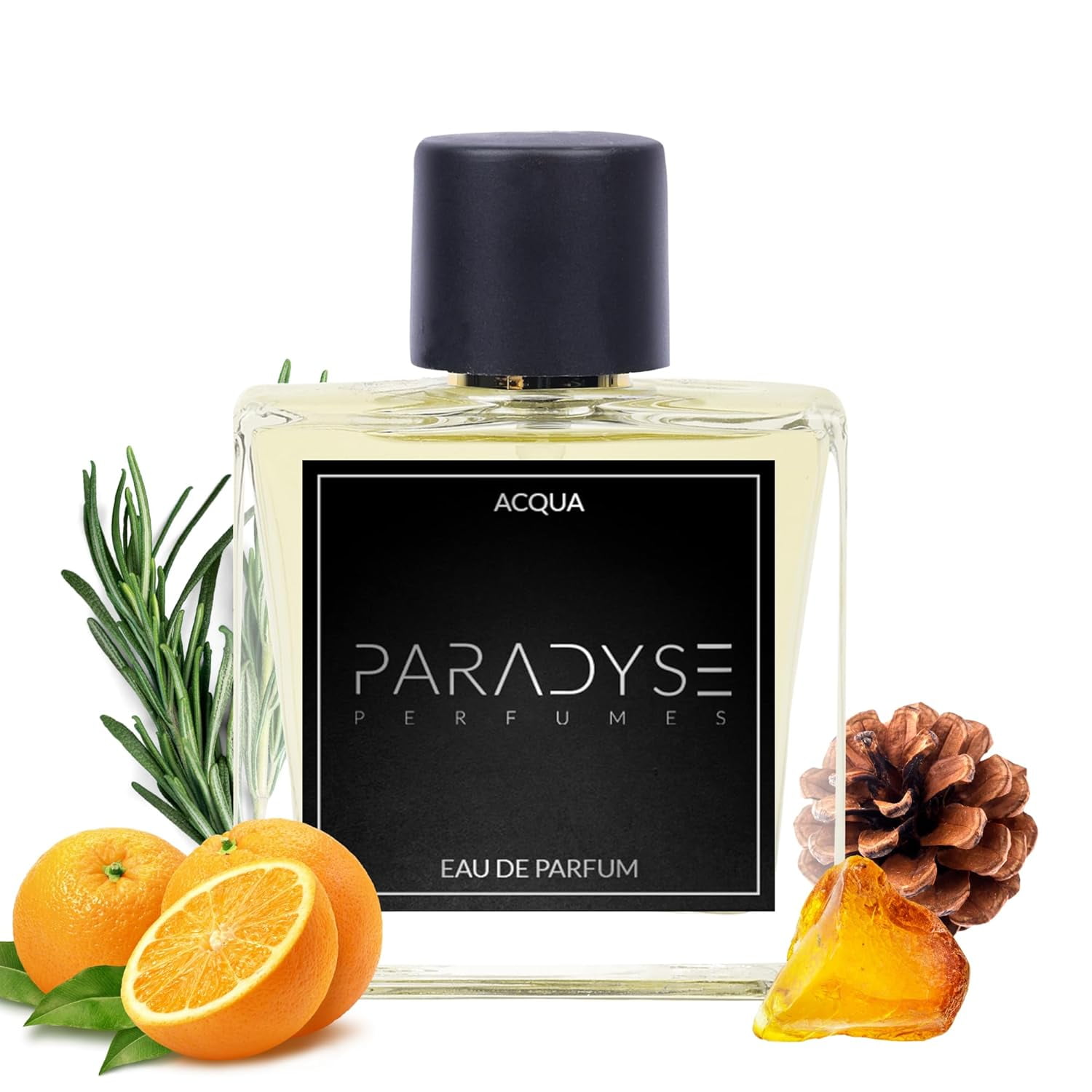 Paradyse Perfumes Acqua Eau De Parfum For Men 50ml, 1.7 Fl.oz. Strong