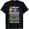 thumbnail image 1 of Paraeducator Paraprofessional SPED Teacher Quote T-Shirt, 1 of 3