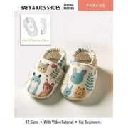 Paraes Sewing Patterns Baby & Kids Sewing Pattern 12 Sizes - With Video Tutorial - For Beginners, Paperback