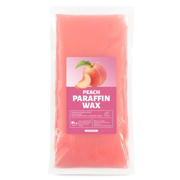 Paraffin Wax For Feet,Paraffin Wax For Hands,Peach Paraffin Wax for Hand and Feet - Paraffin Wax Refills Peach Scented for Dry Skin, Hydration Nourish Suitable Salon(200g/7oz)