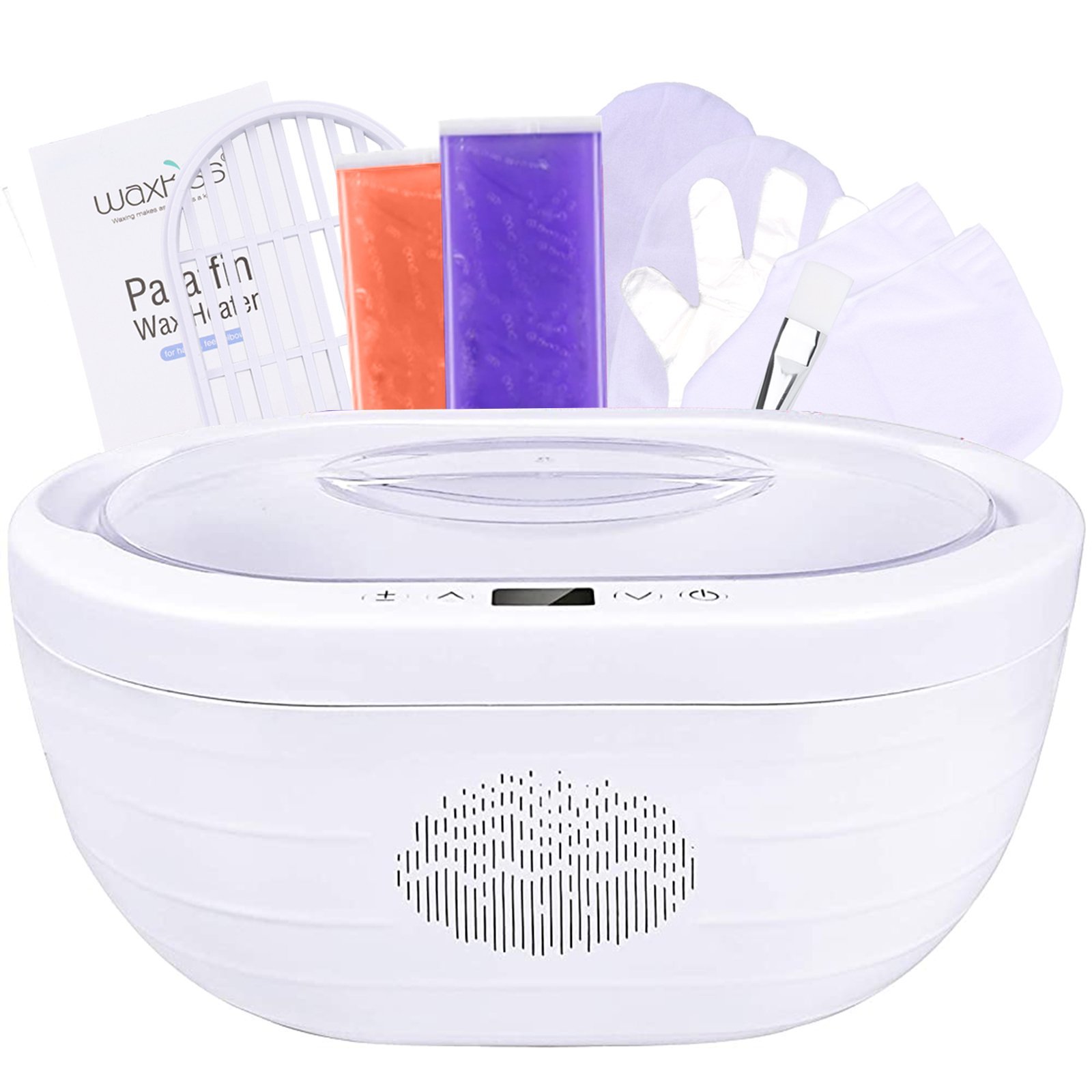 Conair Bubbling Foot Spa Massage Whirlpool Bath with Heat & Paraffin