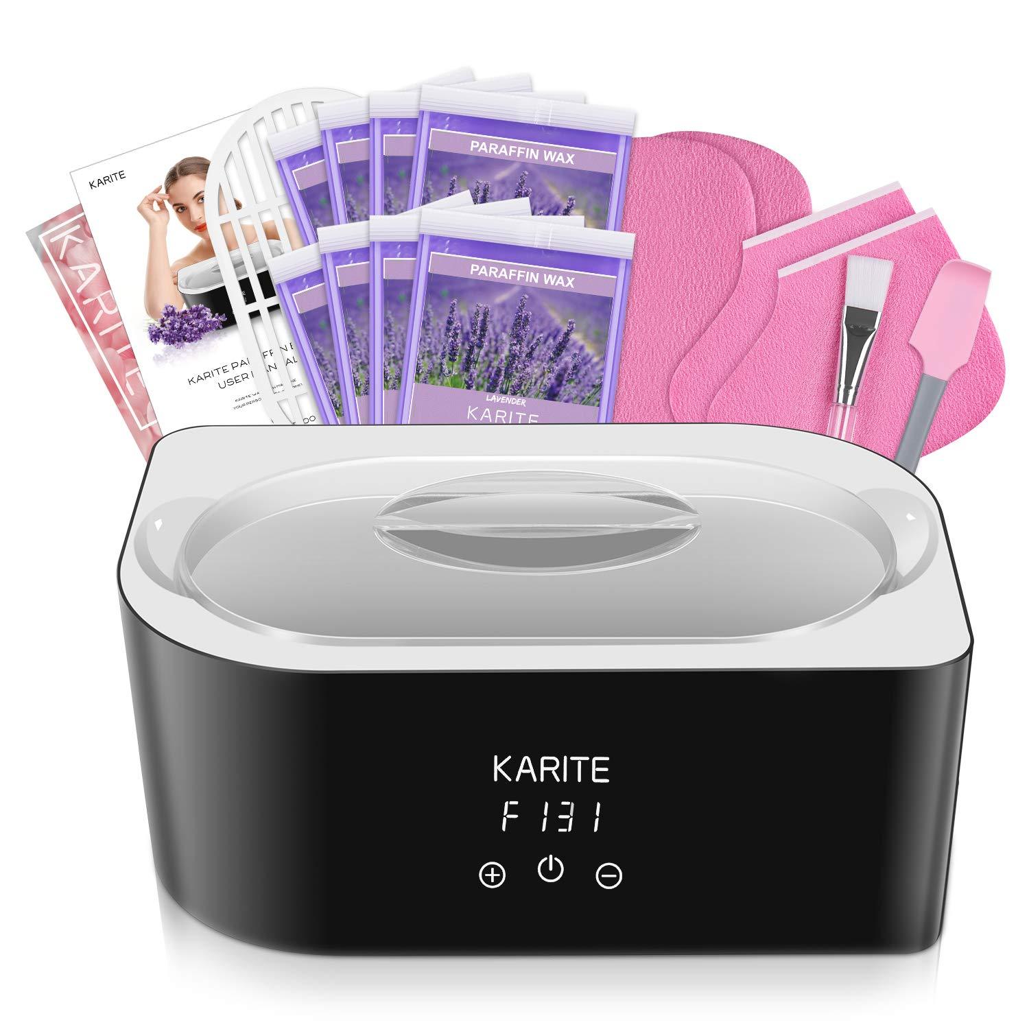 Paraffin Wax Machine for Hand and Feet - Karite Paraffin Wax Bath 4000ml Paraffin Wax Warmer Moisturizing Kit Auto-time and Keep Warm Paraffin Hand Wax Machine - image 1 of 8