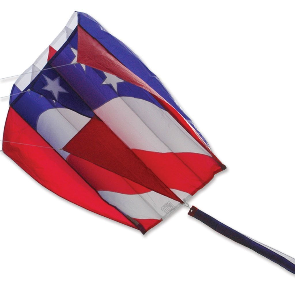 Premier Kites & Designs Parafoil 5, Patriotic, 20" x 32"
