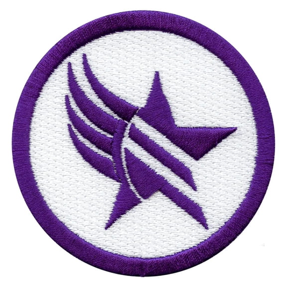 Paragade Round Logo Gaming Iron On Embroidered Patch