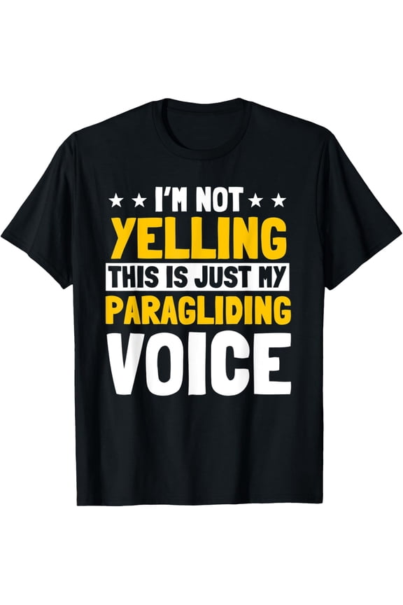Paragliding Parachute Paragliders Thermals Skydiving T-Shirt