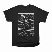ParaglidingMountainKayaking Dark T-Shirt Tee Gift For Him Merch For Her Apparel For Friend