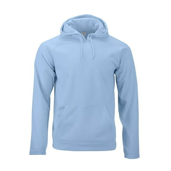 Paragon 305 Vail Performance Polyester Solid Fleece Hoodie-Blue Mist-3XL