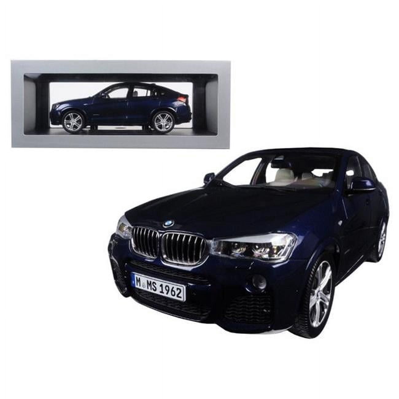  X4 F26 インペリアルブルー ミニカー Paragon 1/18 BMW X4 (F26) Imperial Blue 1/18 Diecast Model Car by Paragon